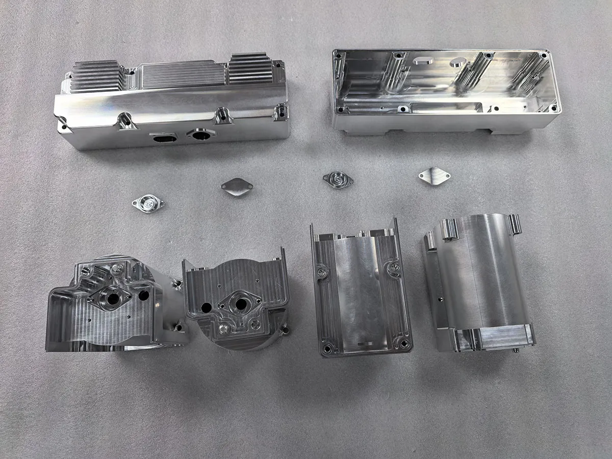 CNC-New -energy vehicle motor housing -6061 T6 aluminum alloy products